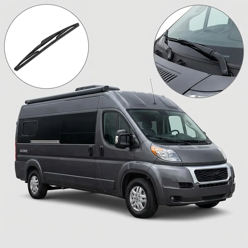 Driver Side Wiper Blade for Thor Motor Coach Scope (2022 - 2023) - 1